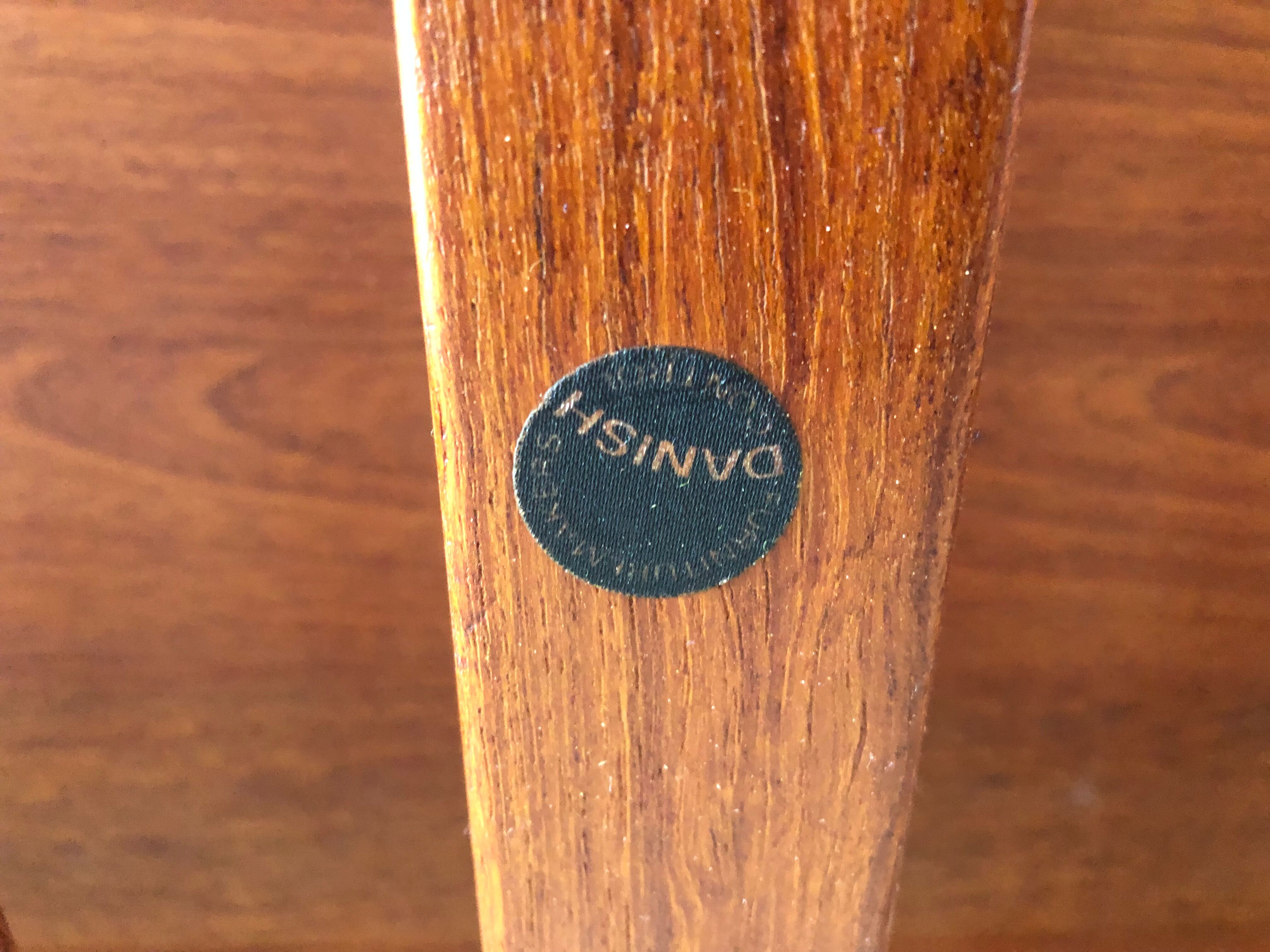 Scandinavian teak coffee table