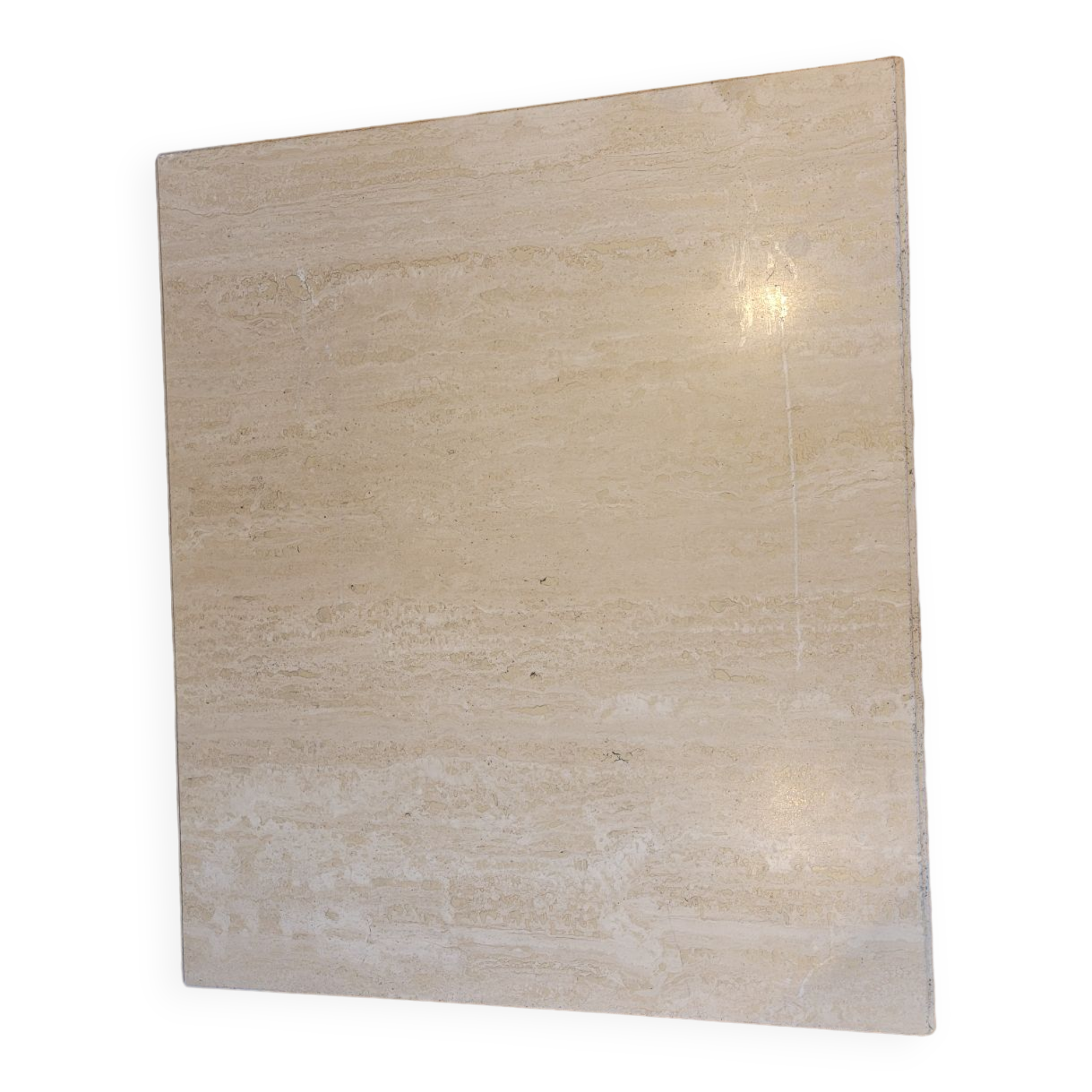 Table basse en travertin