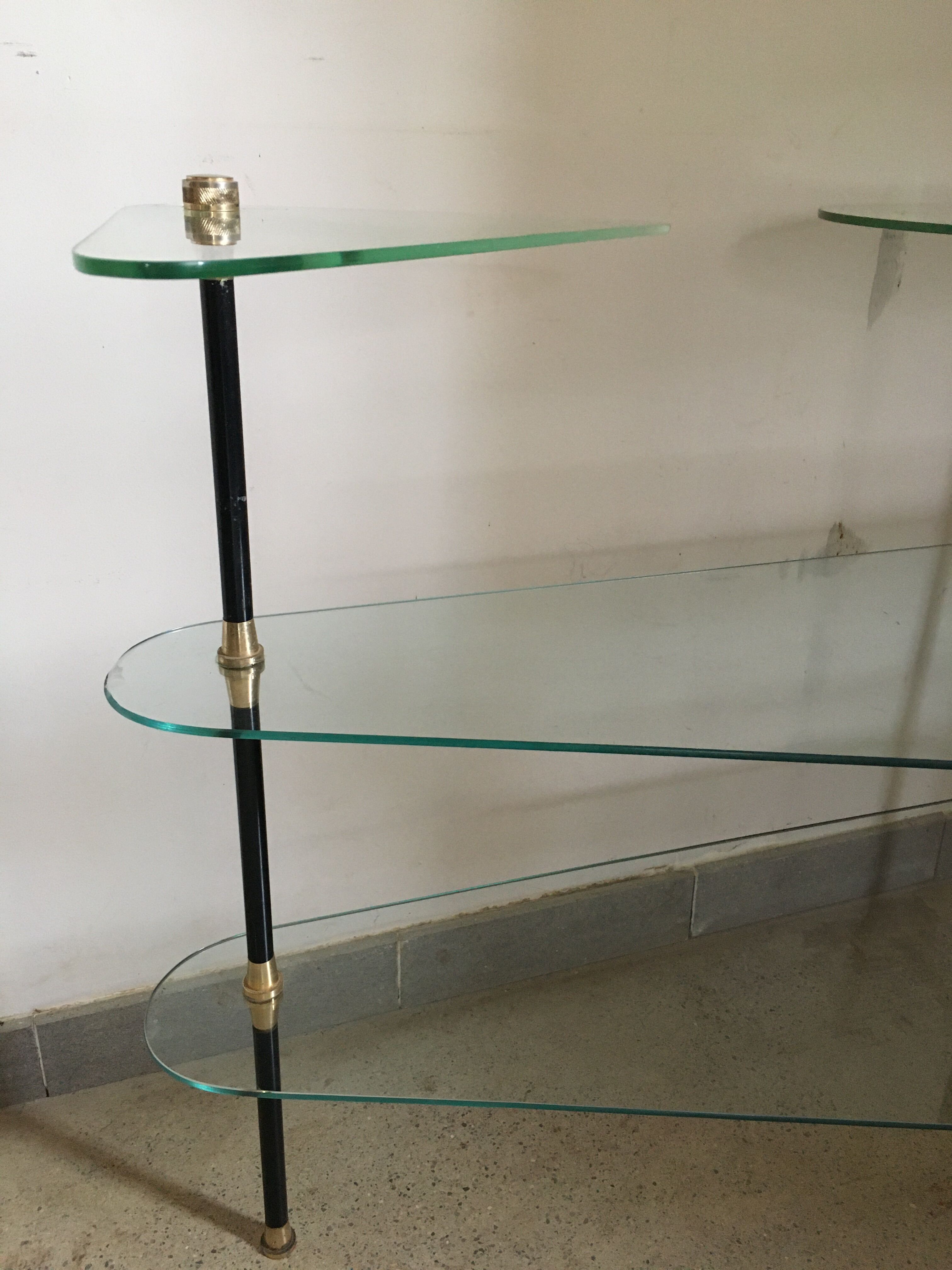 Glass shelf design 1950
