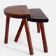 Antic Rustic Wabisabi Tripod Wooden Stools/ Accent Tables, France, Early 20th-C.