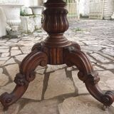 Table guéridon violonné acajou époque xix