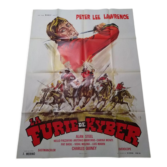 A Folded Original Cinema Large-Format Commercial: Kyber's Fury 1970s Alan Steel