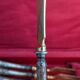Silver and vermeil dessert service - Rococo style (12 pieces)