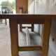 Table de ferme en orme massif – charme authentique