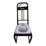 Chair by J Hoffman in curved wood from the 1900s