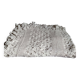 Hand crochet stitch white cotton bedspread