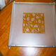 Art deco style service tray signed yves blayo