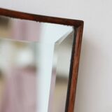 Beveled Mirror - Wooden outline - "Moustache" - 5.0