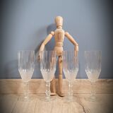 Set 4 glasses champagne