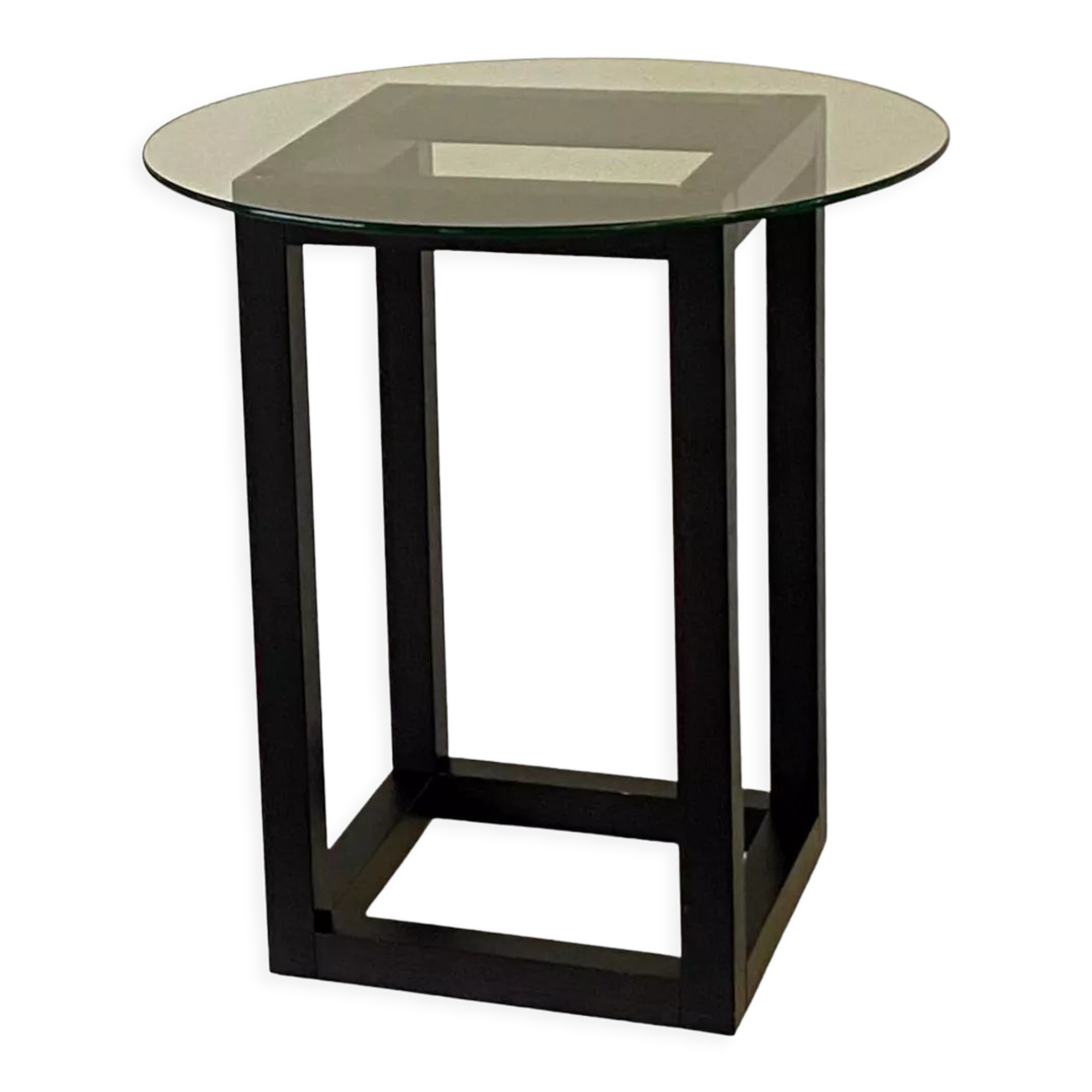 Vintage minimalist side table, Austria 1990s