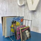 Vintage vinyl/magazine holder