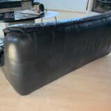 Leather sofa and armchairs