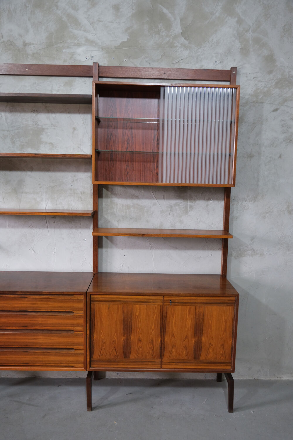 Rosewood wall unit Norway 1960’s