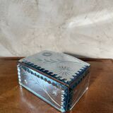 Glass jewelry box