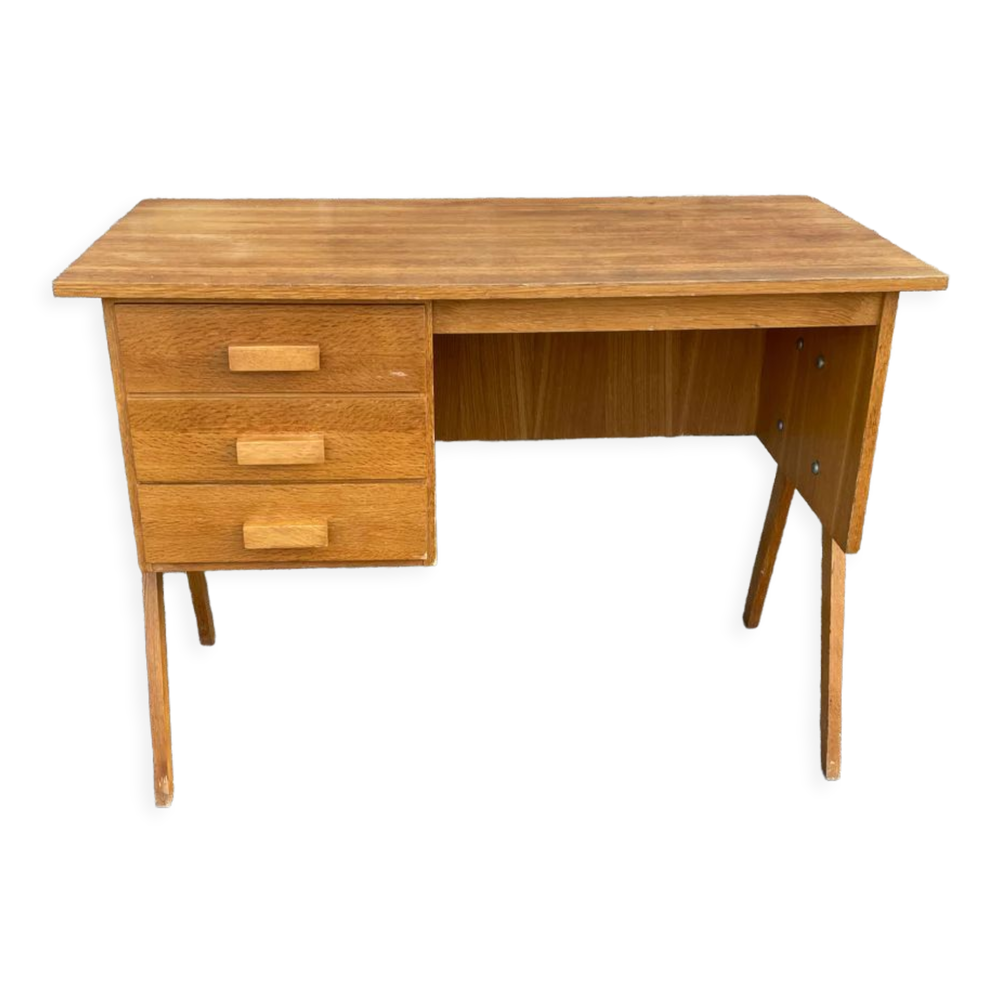 Vintage desk feet compass