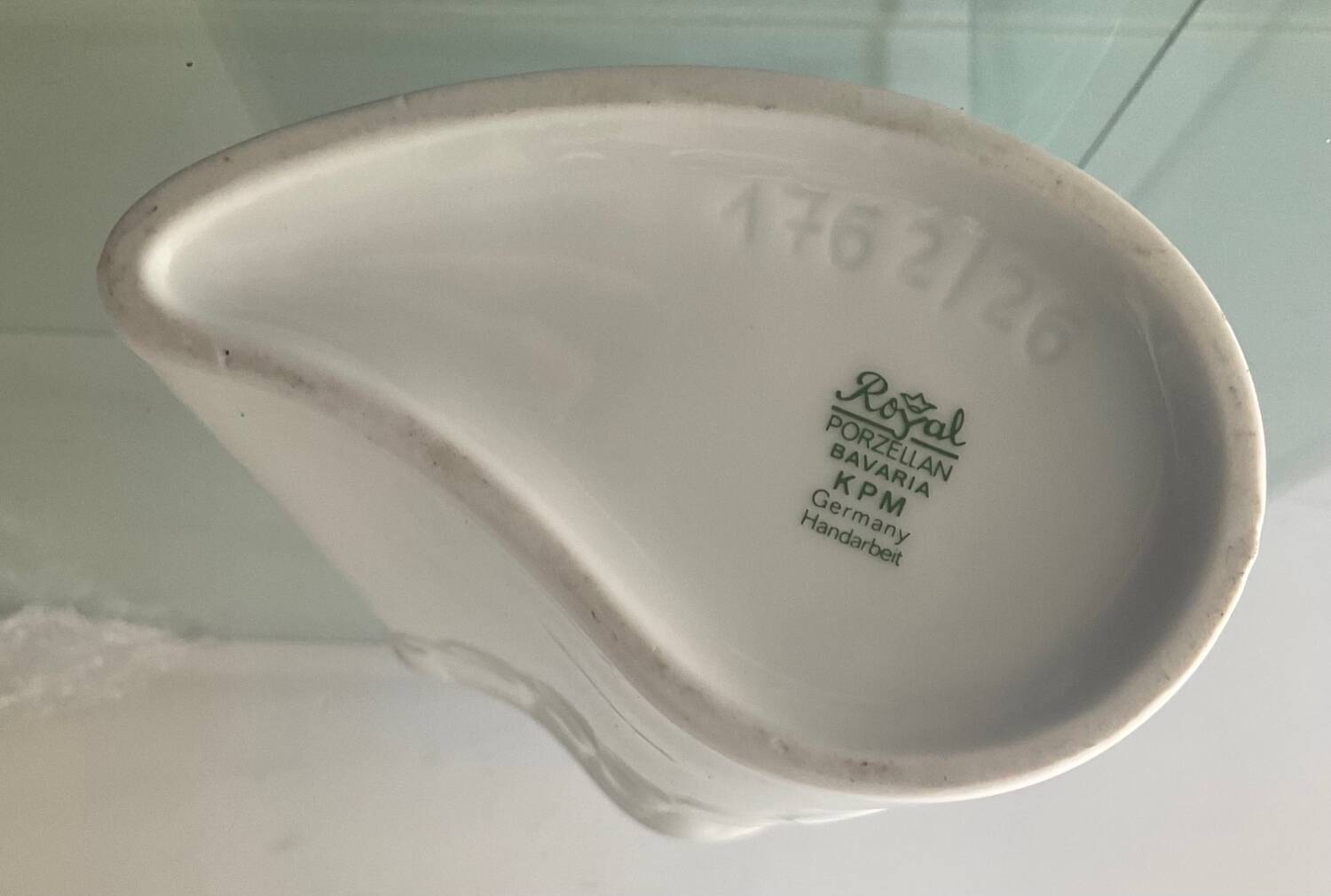 Vintage KPM West Germany porcelain vase from the 70s