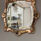 Venetian Quadratic Mirror with Rosé Rauchglass Frame