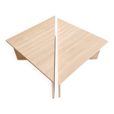 Up&Up triangle coffee table, 1970s.