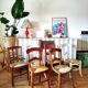 Set of 6 antique chairs