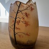 vase signed LEGRAS