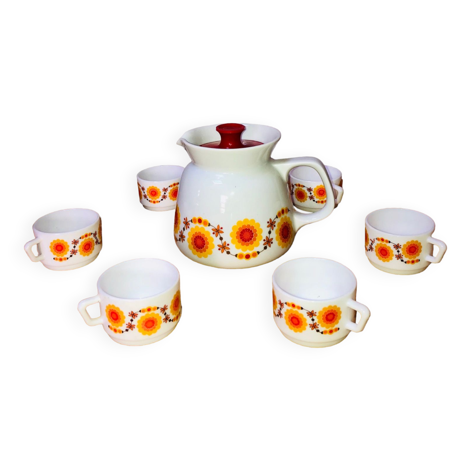 Vintage coffee service Bareuther Waldassem Germany Bavaria