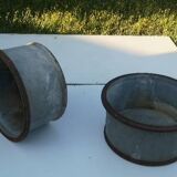 Pair of industrial planters