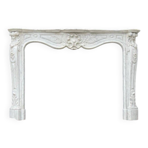 Cheminée De Style Louis - marbre