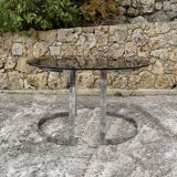 Mauro Pasquineli's circle line table for Steiner 1970