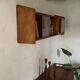 Bookcase vintage pyramidal wall shelf