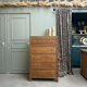 Large Art Deco oak chest of drawers (renovated)