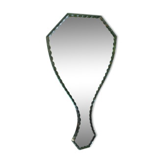 Venetian hand-facing mirror