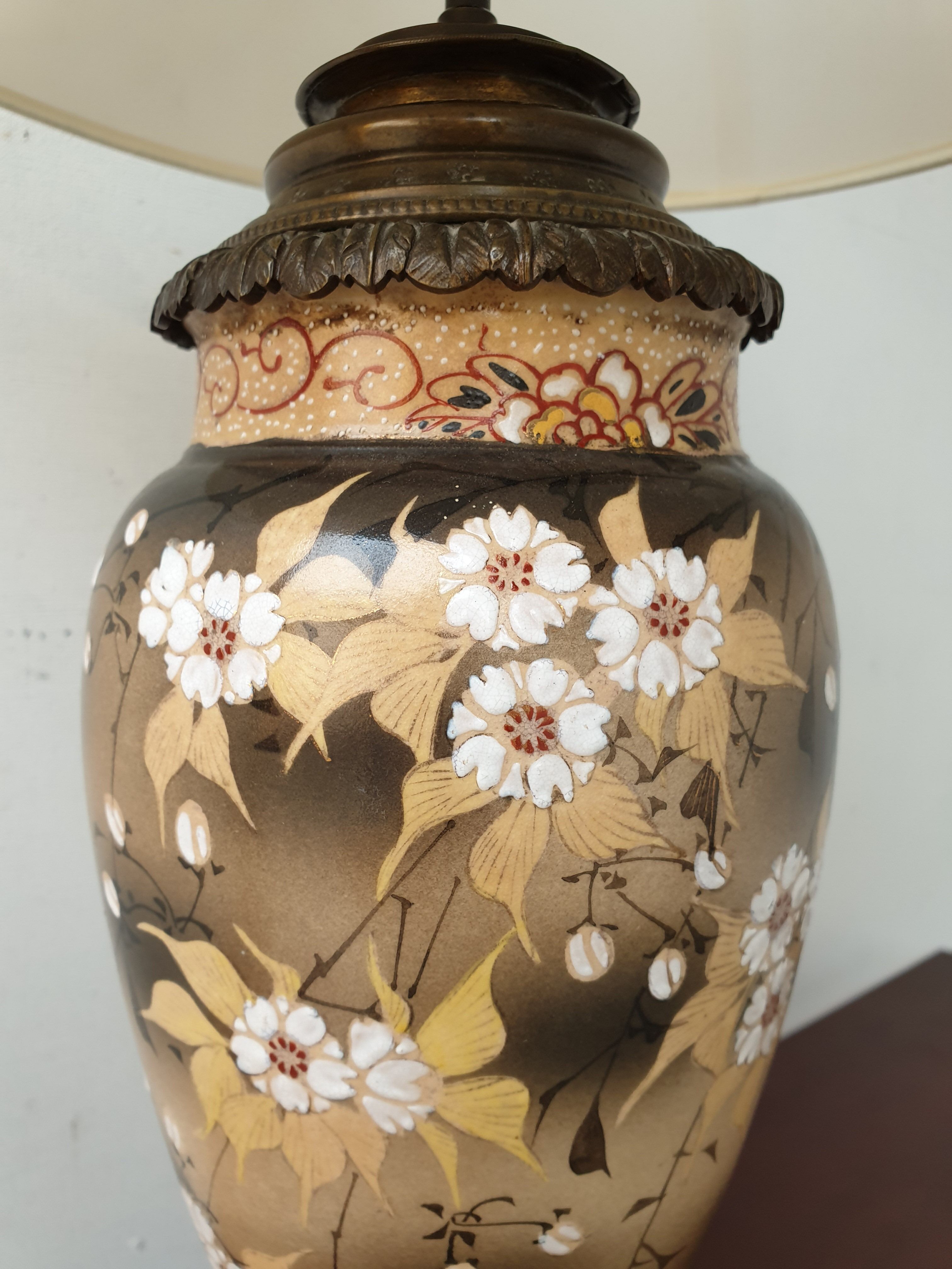 Japanese Art Nouveau lamp