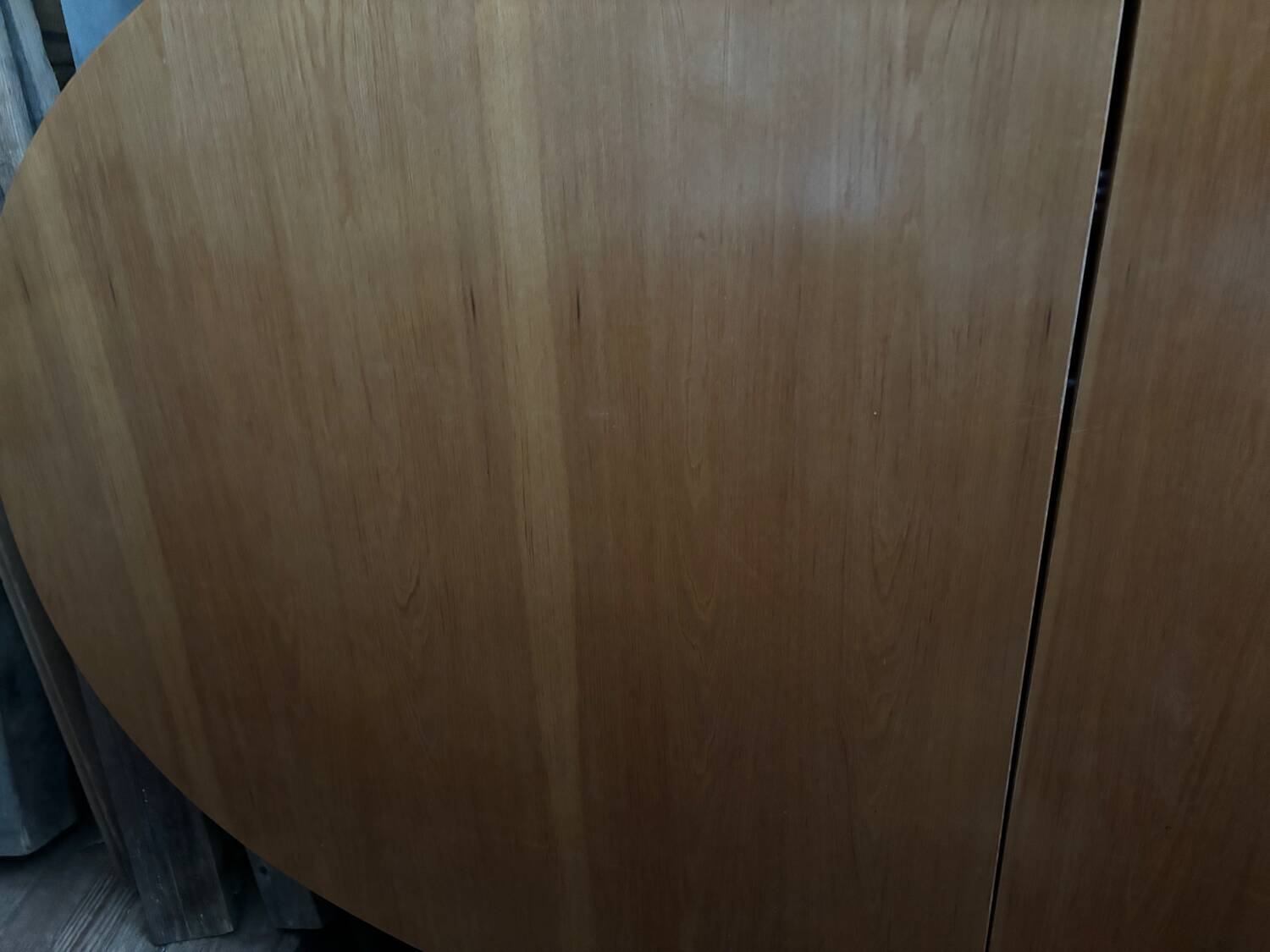 Baumann elm dining table