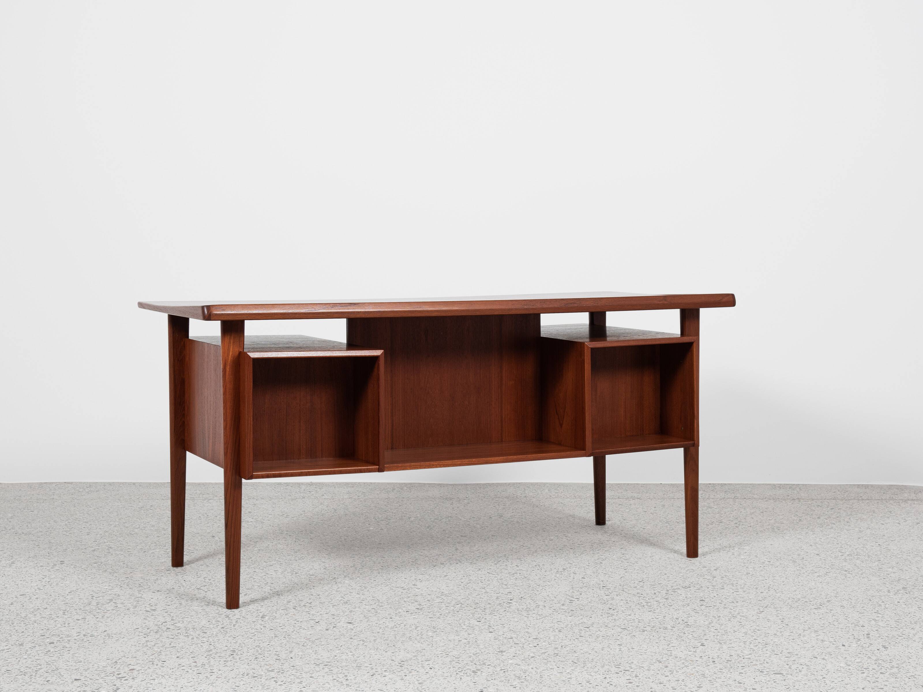 Midcentury Danish desk in teak by Peter Løvig Nielsen - 1968
