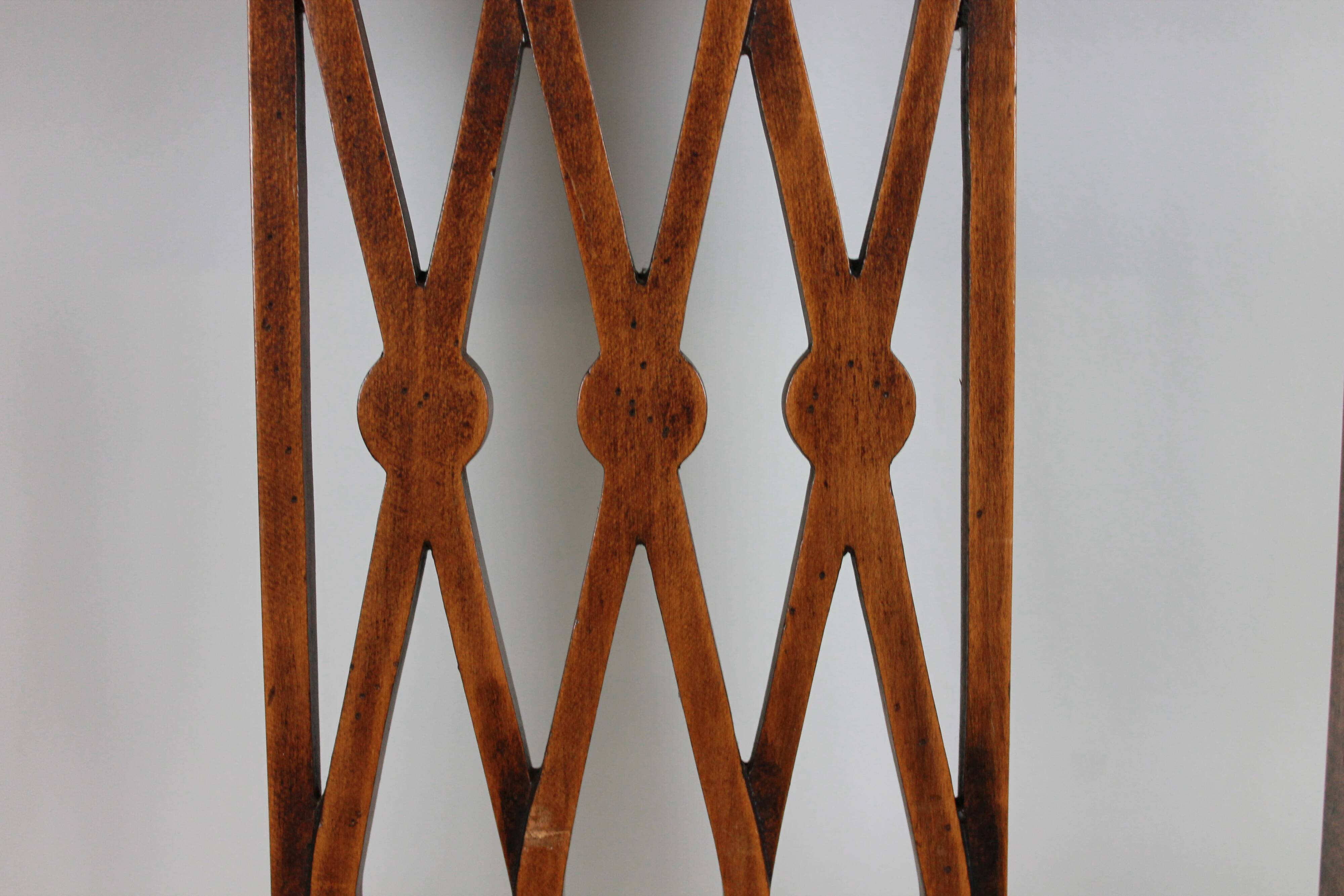 Directoire style chairs