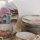 Satsuma Japanese porcelain tea set