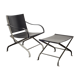 Carlotta armchair & footstool designed by Antonio Citterio for Flexform in 1997