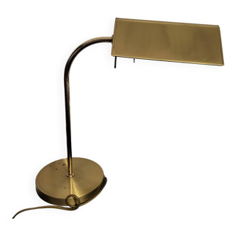 Vintage brass notary lamp