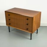 Commode à tiroirs en noyer de WK Möbel, années 1960