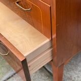 Teak roll top desk by egan Ostergaard for Broderna Gustafssons