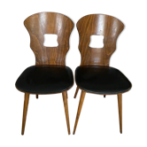 2 chaises bistrot Baumann modèle Gentiane