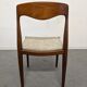 Set of 6 Danish chairs from the 70
