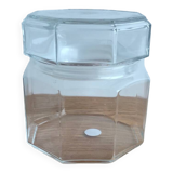 Vintage arcoroc octime model hermetic glass jar