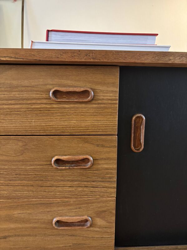 Enfilade en teck année 50/60