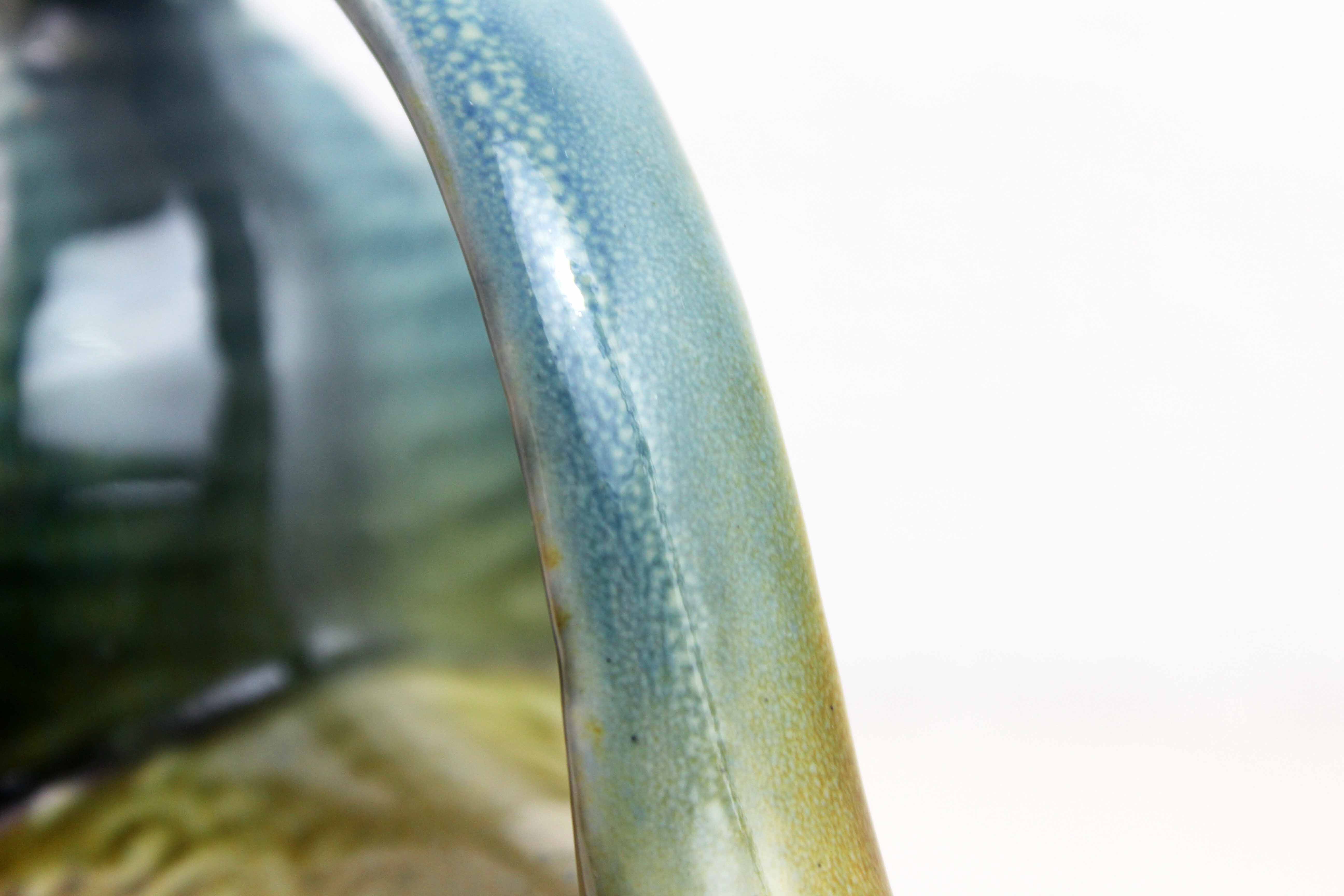 Zoomorphic pitcher "ram" ceramic
