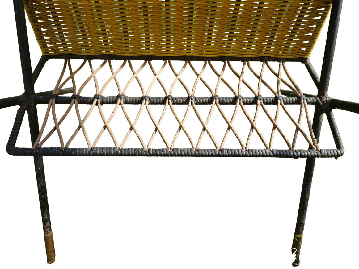 side table magazine rack 1950/1970