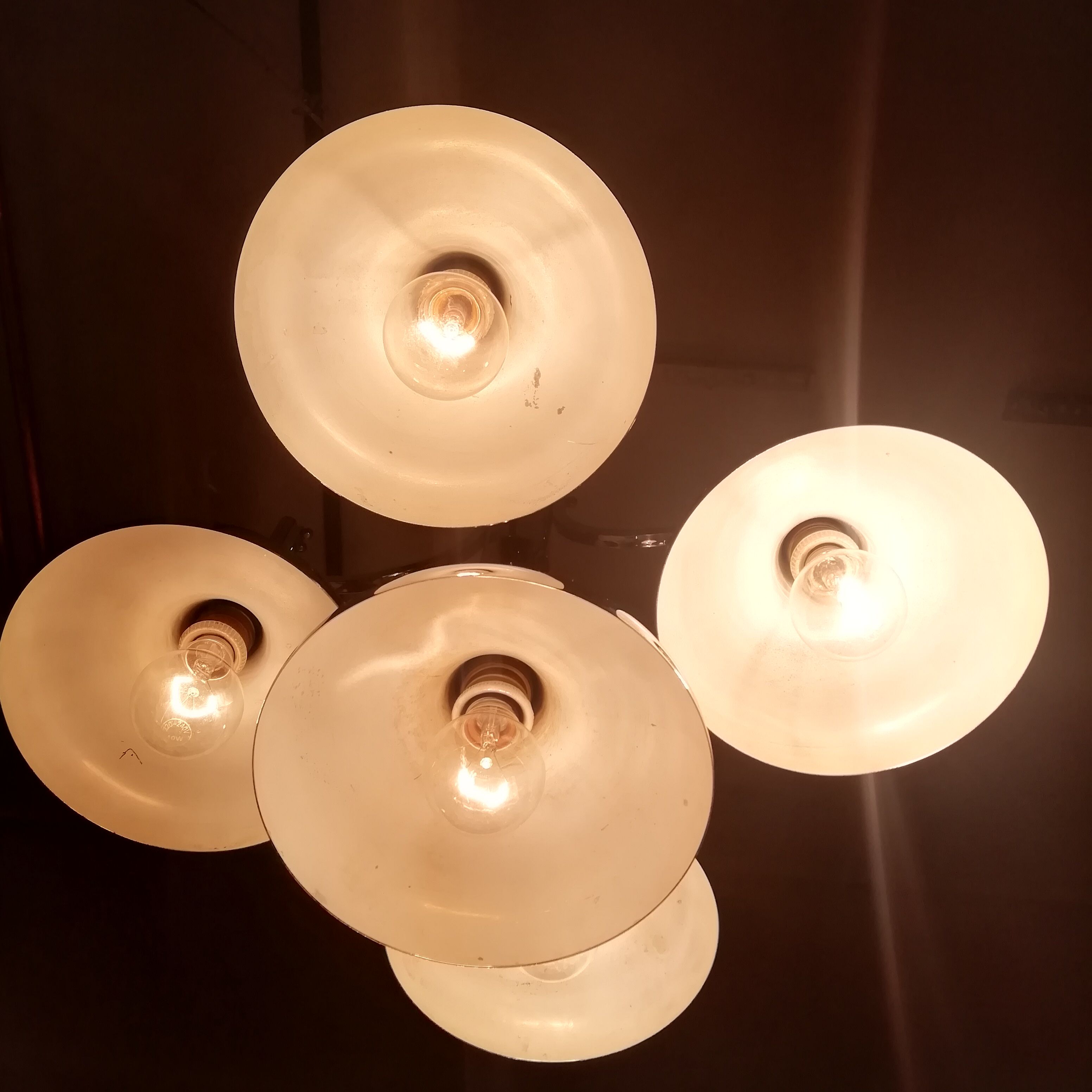 Lampe de plafond de la maison « Sciolari ». années 1960