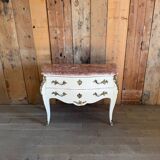 Louis XV style chest of drawers stamped Delorme