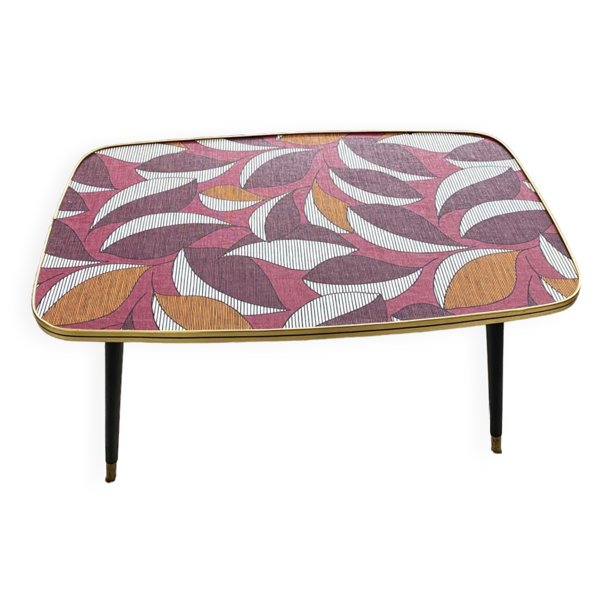 Vintage coffee table legs compass