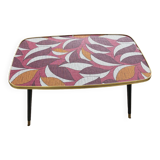 Vintage coffee table legs compass